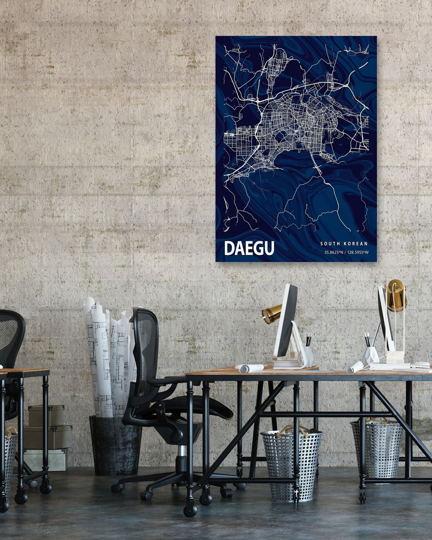 DAEGU CROCUS MARBLE MAP - @Helios