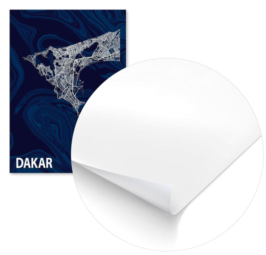 DAKAR CROCUS MARBLE MAP - @Helios