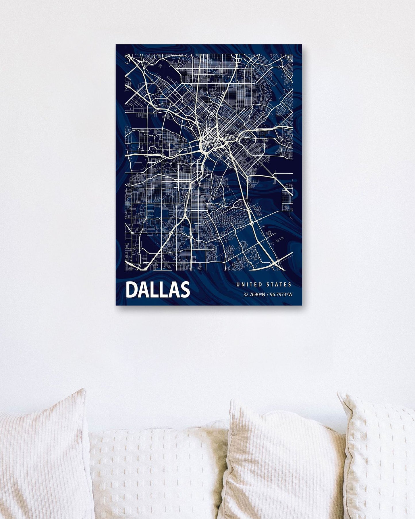 DALLAS CROCUS MARBLE MAP - @Helios
