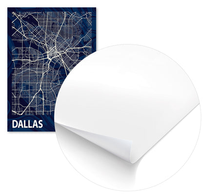 DALLAS CROCUS MARBLE MAP - @Helios