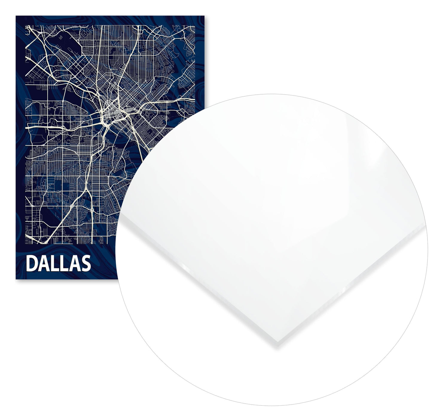 DALLAS CROCUS MARBLE MAP - @Helios