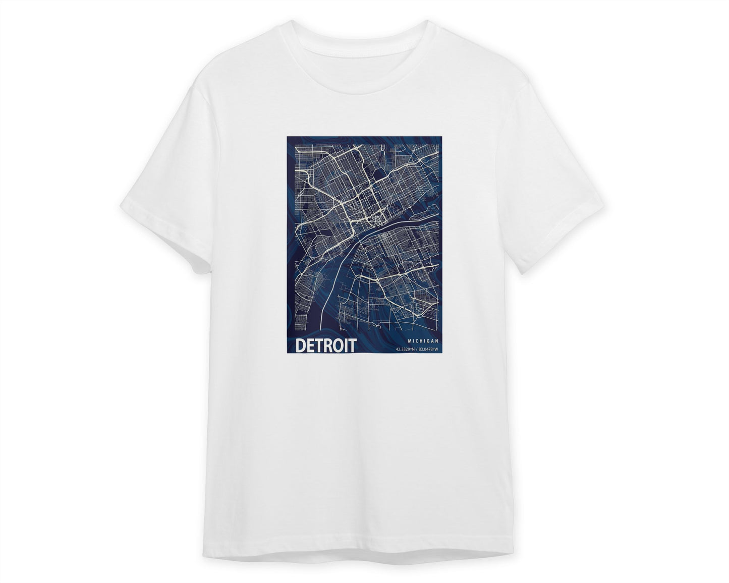 DETROIT CROCUS MARBLE MAP  - @Helios