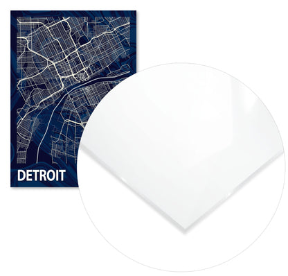 DETROIT CROCUS MARBLE MAP  - @Helios