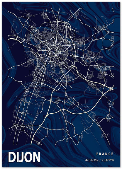 DIJON CROCUS MARBLE MAP - @Helios