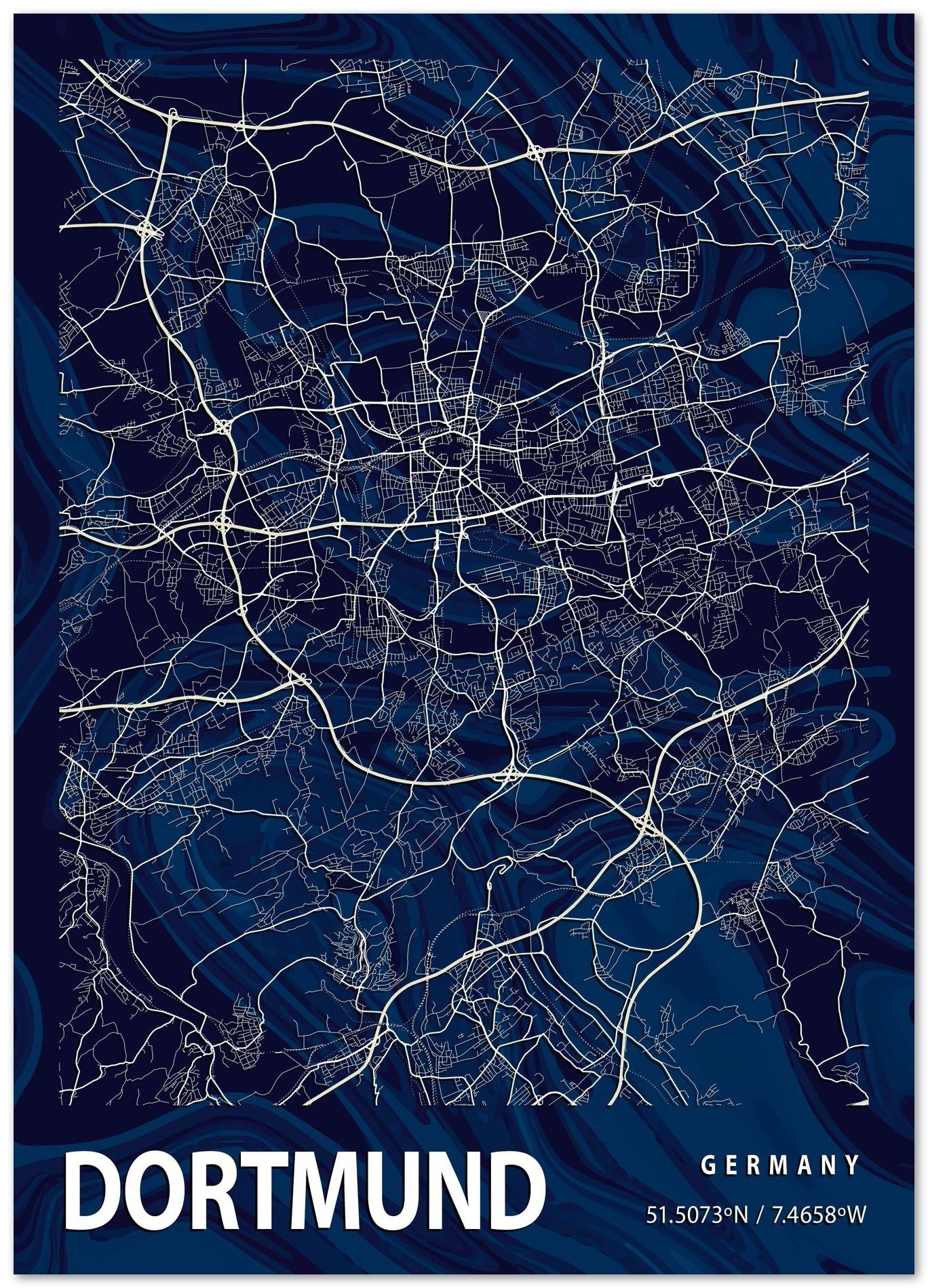 DORTMUND CROCUS MARBLE MAP - @Helios