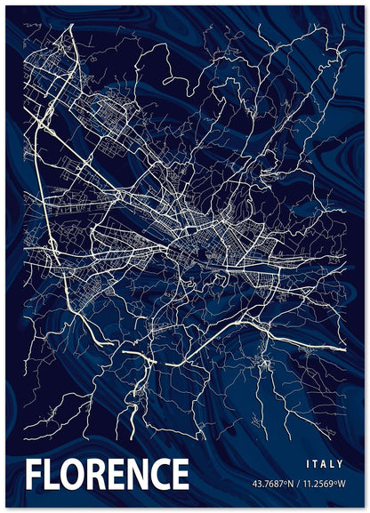 FLORENCE CROCUS MARBLE MAP  - @Helios