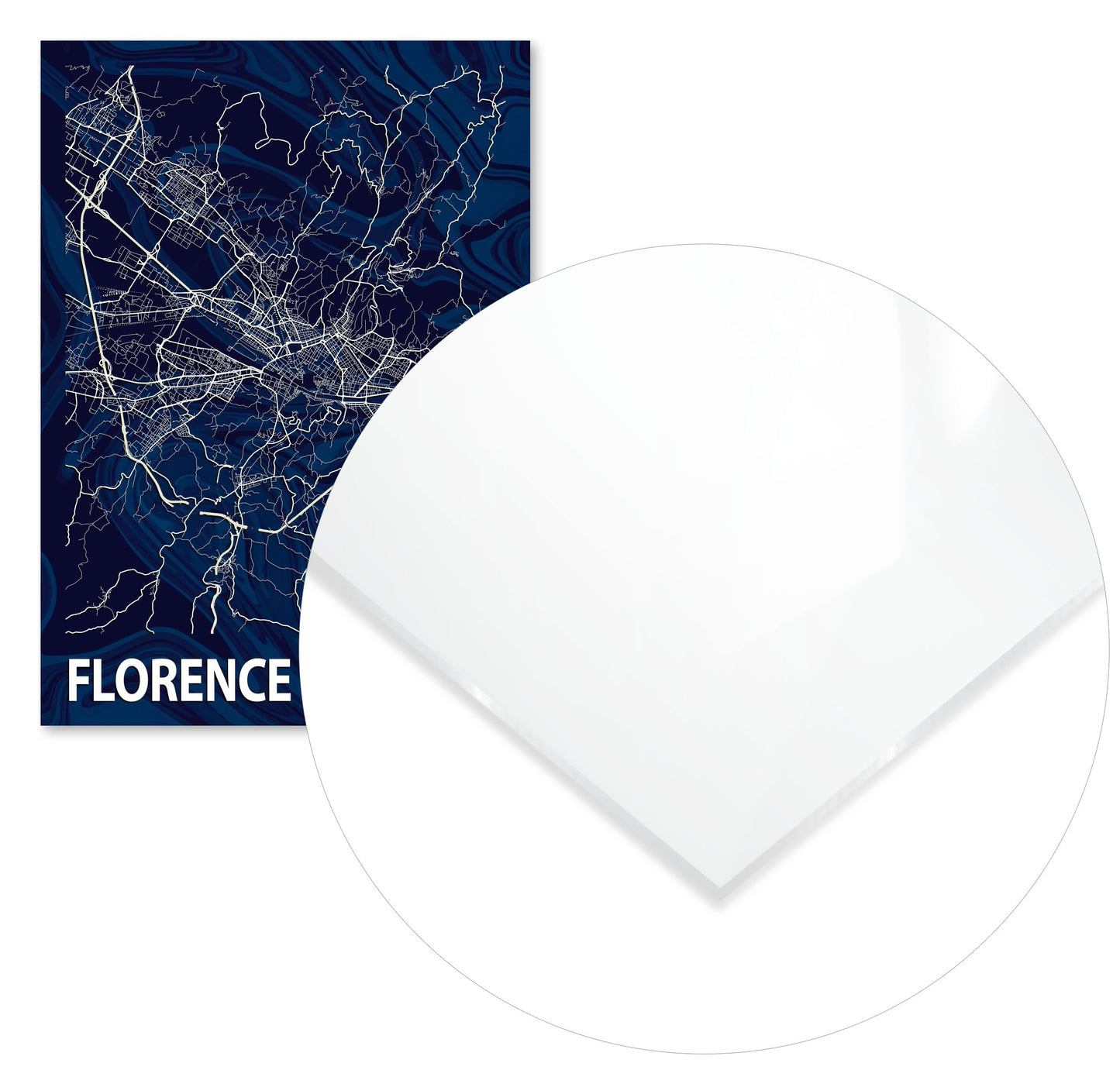 FLORENCE CROCUS MARBLE MAP  - @Helios