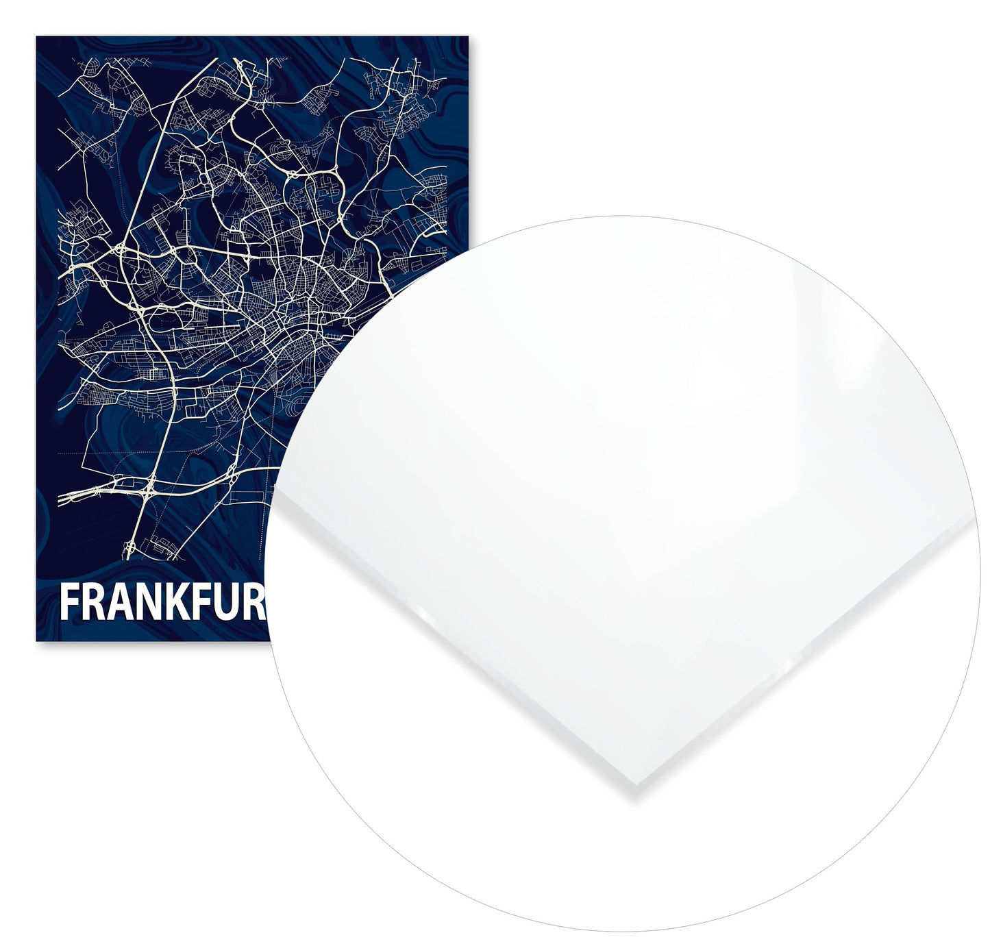 FRANKFURT CROCUS MARBLE MAP - @Helios