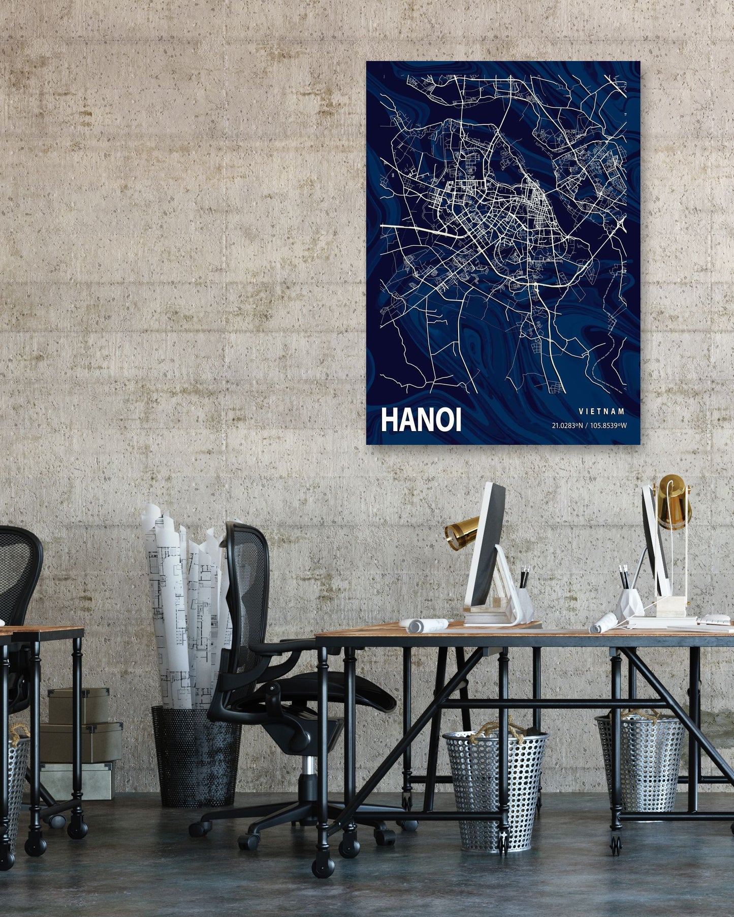 MAP HANOI CROCUS MARBLE - @Helios