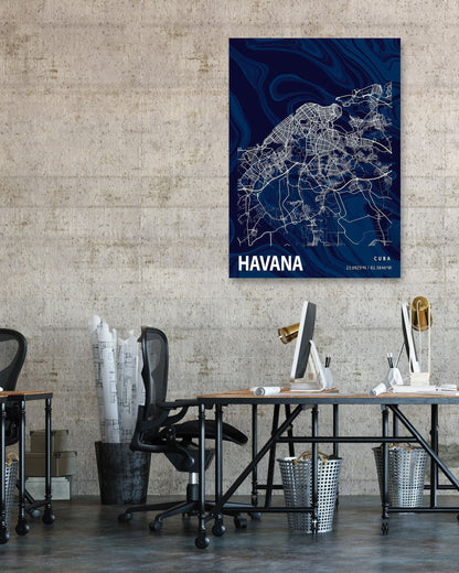 HAVANA CROCUS MARBLE MAP - @Helios