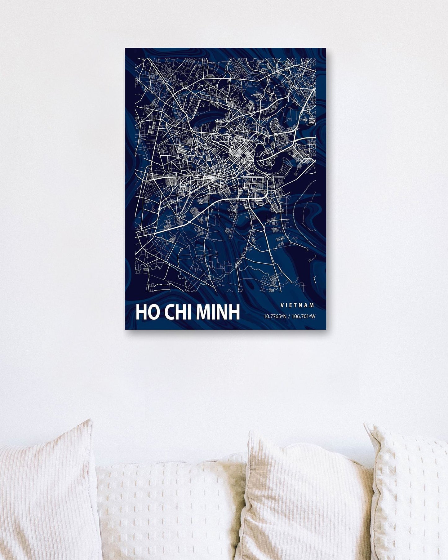 HO CHI MINH CROCUS MARBLE MAP  - @Helios