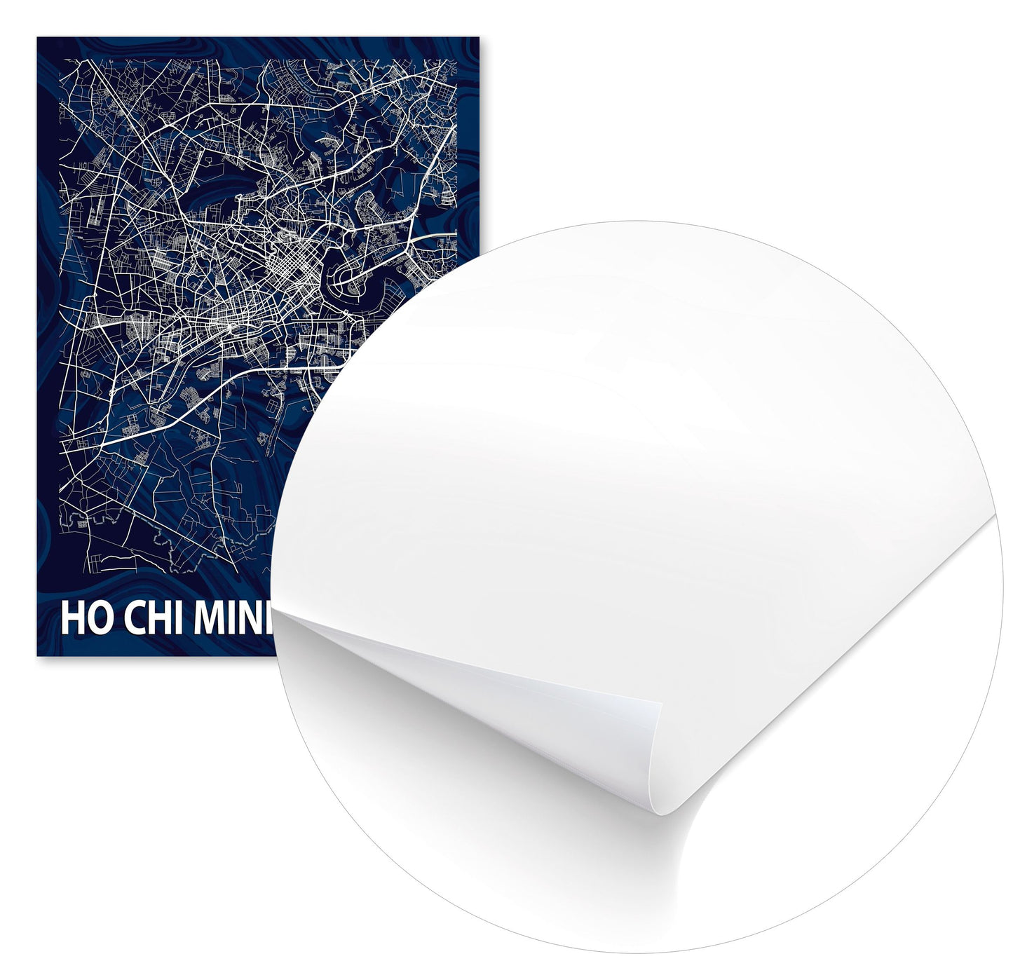HO CHI MINH CROCUS MARBLE MAP  - @Helios