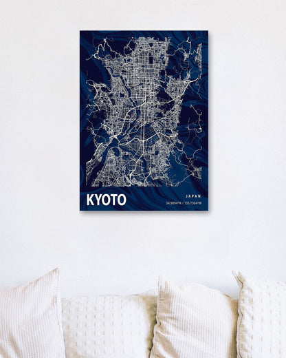 KYOTO CROCUS MARBLE MAP  - @Helios