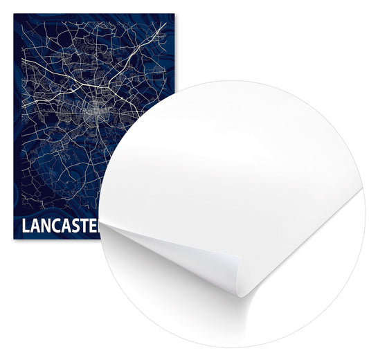 LANCASTER CROCUS MARBLE MAP  - @Helios