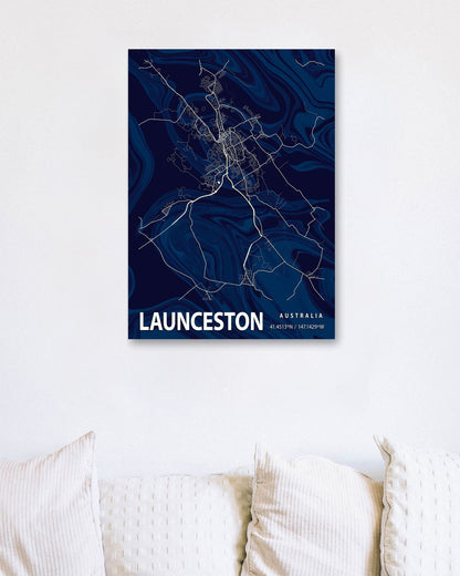 LAUNCESTON CROCUS MARBLE MAP - @Helios