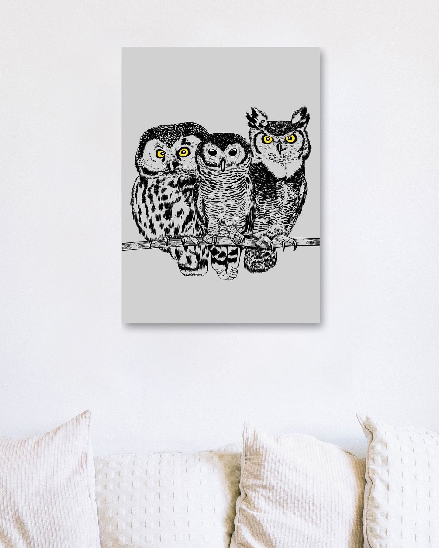 Three owls - @Albertees