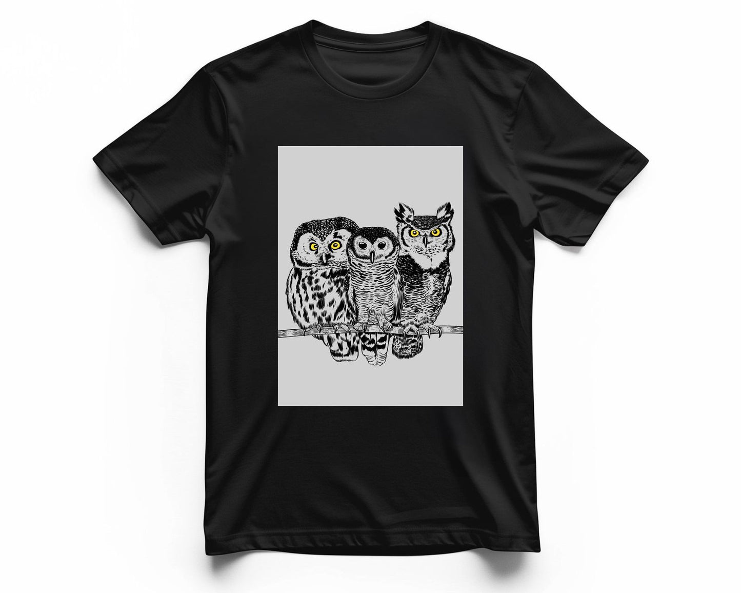 Three owls - @Albertees