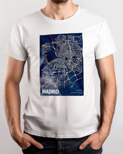 MADRID CROCUS MARBLE MAP  - @Helios