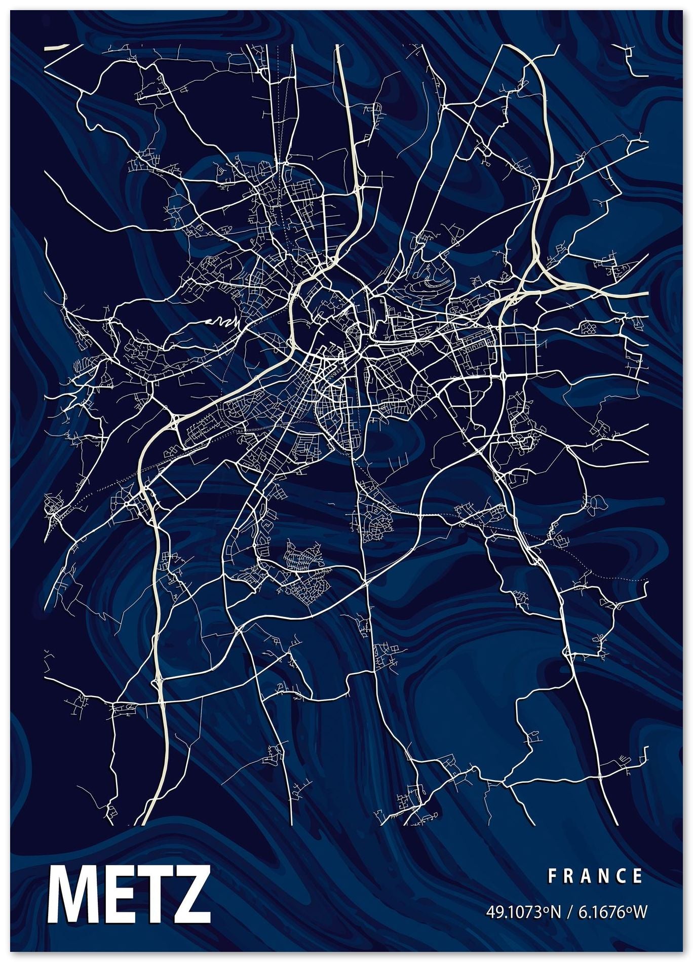 METZ CROCUS MARBLE MAP - @Helios