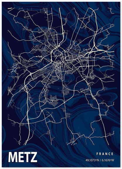 METZ CROCUS MARBLE MAP - @Helios