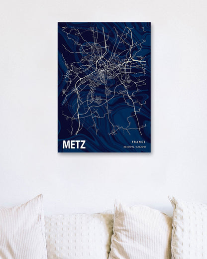 METZ CROCUS MARBLE MAP - @Helios