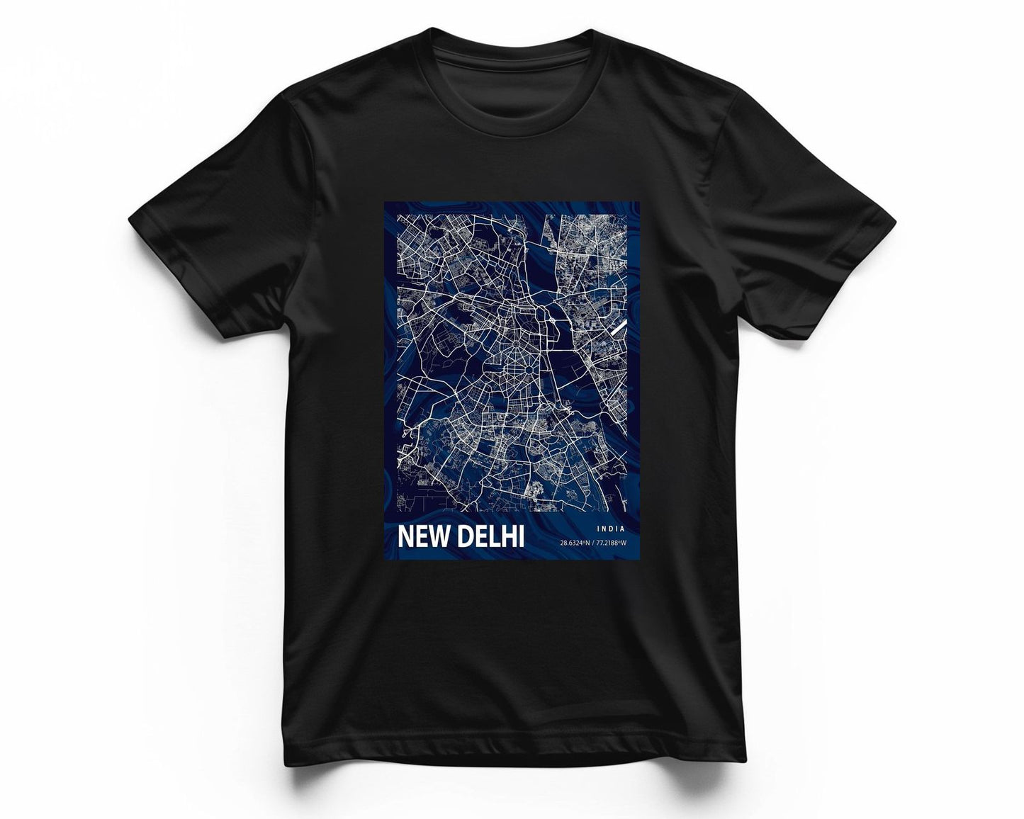 NEW DELHI CROCUS MARBLE MAP  - @Helios