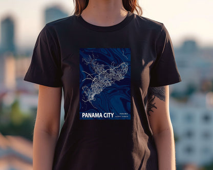 PANAMA CITY CROCUS MARBLE MAP  - @Helios