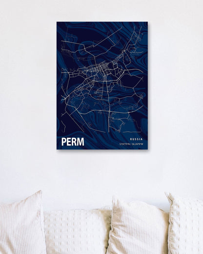 PERM CROCUS MARBLE MAP  - @Helios