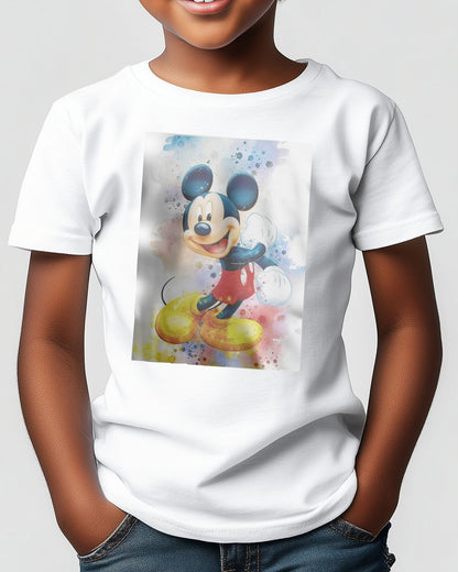 Mickey Is Happy - @ArtOfPainting