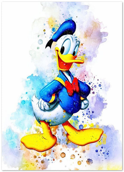 Donald Is Happy - @ArtOfPainting