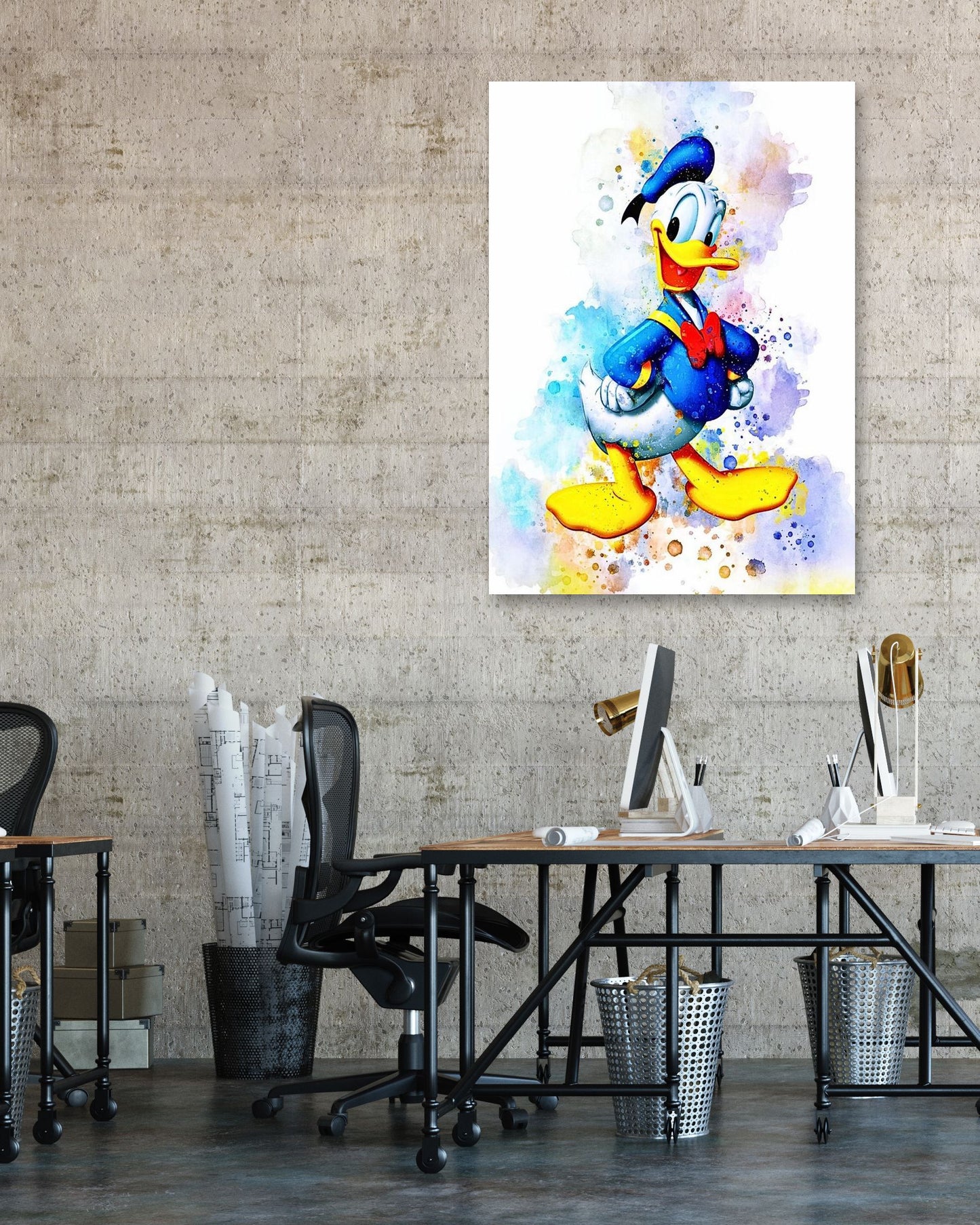 Donald Is Happy - @ArtOfPainting