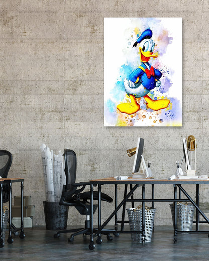 Donald Is Happy - @ArtOfPainting