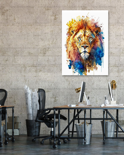 Lion - @ArtOfPainting