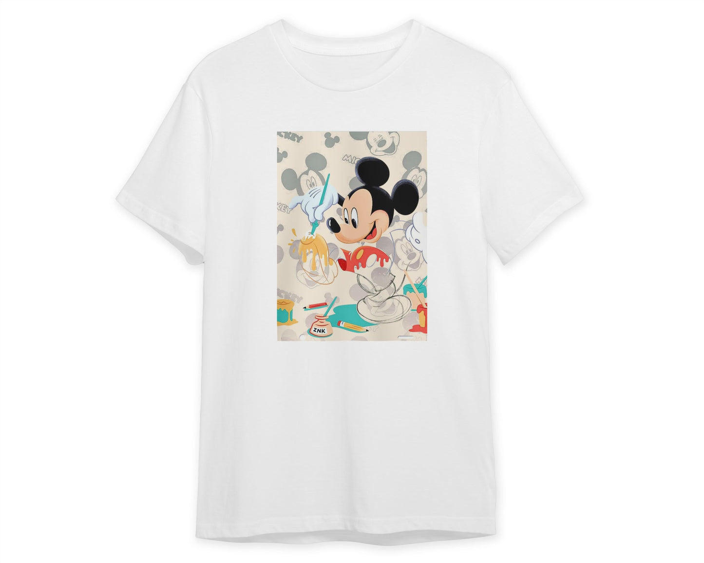 Mickey Mouse Coloring - @ArtOfPainting