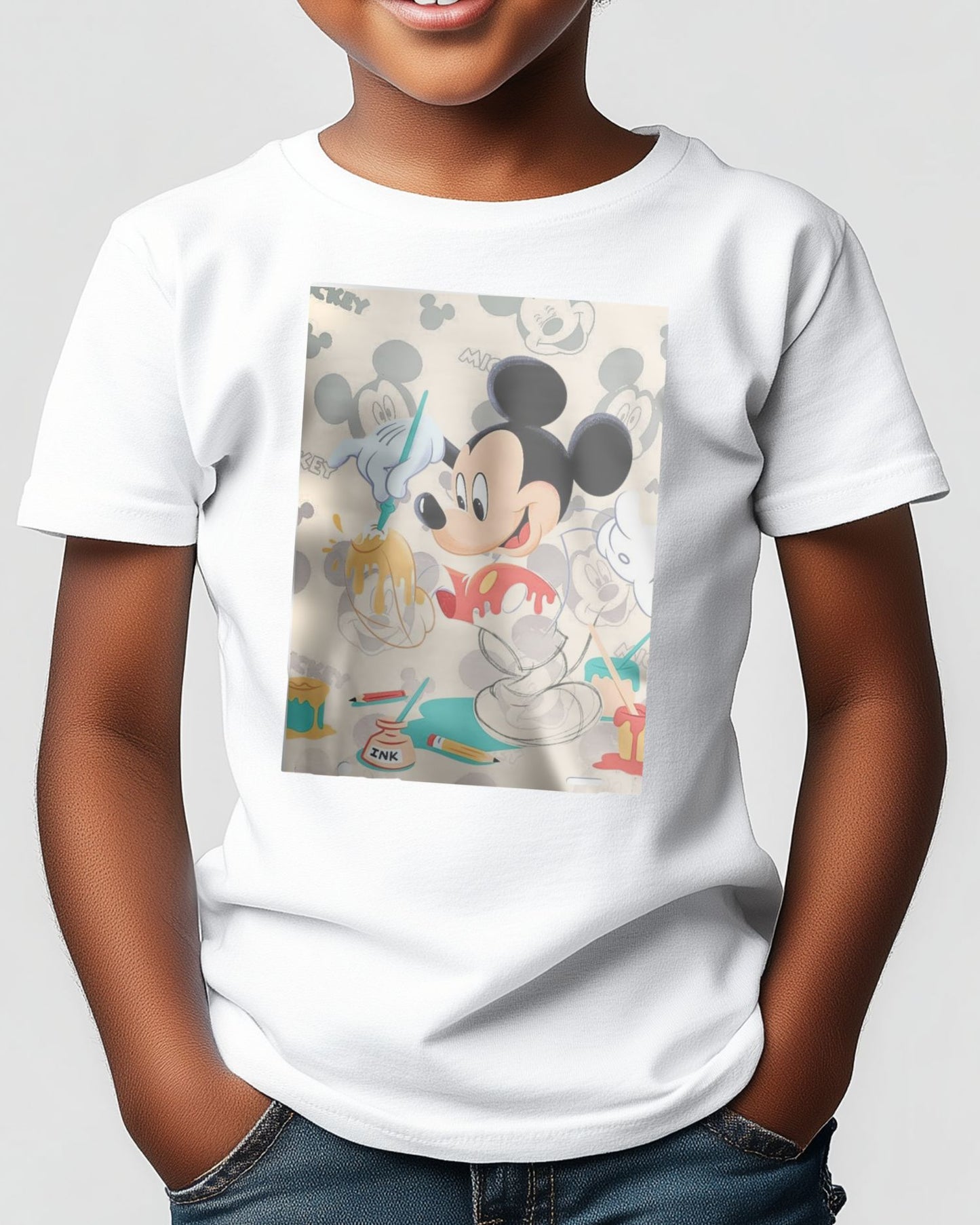 Mickey Mouse Coloring - @ArtOfPainting