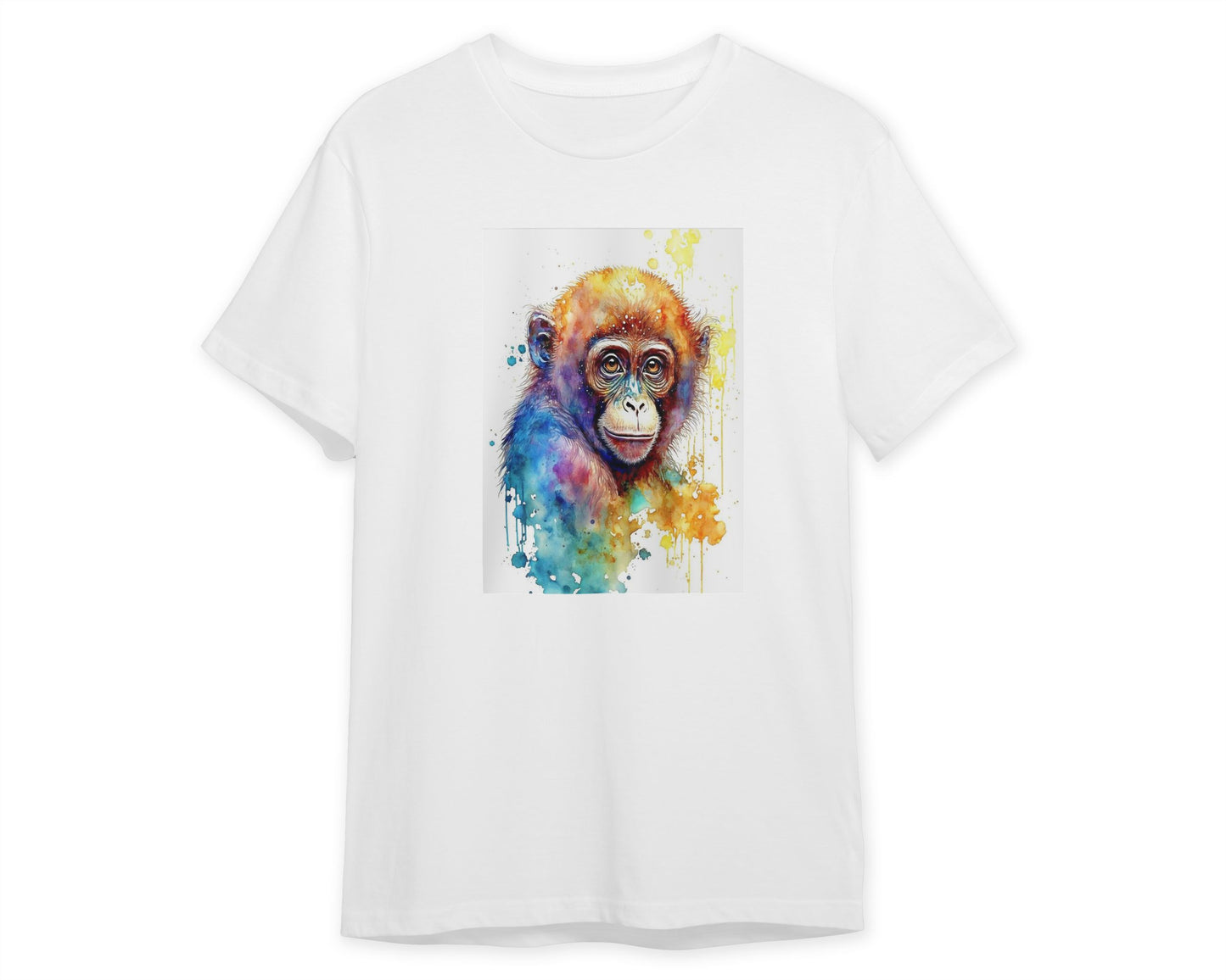 Watercolor Monkey - @ArtOfPainting