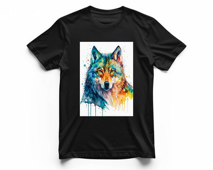 Watercolor Wolf - @ArtOfPainting