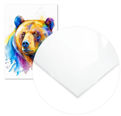 Watercolor Bear - @ArtOfPainting