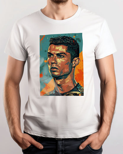 Tee Cristiano Ronaldo Goat - @Vecto
