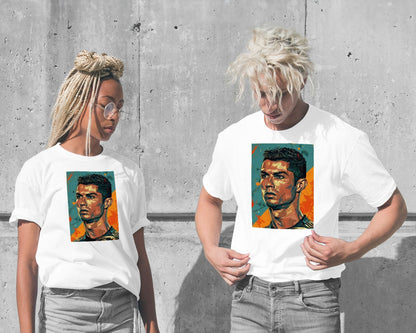 Tee Cristiano Ronaldo Goat - @Vecto