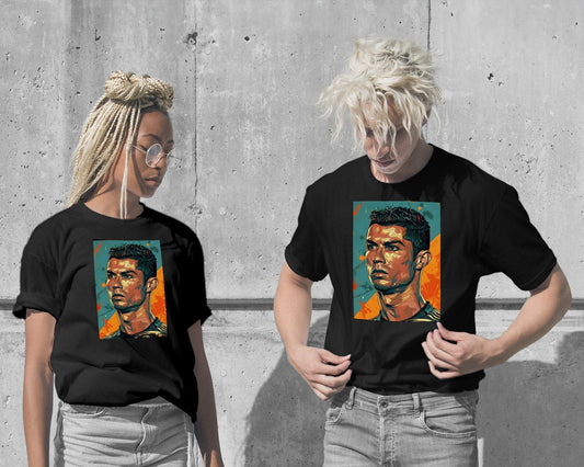 Tee Cristiano Ronaldo Goat - @Vecto