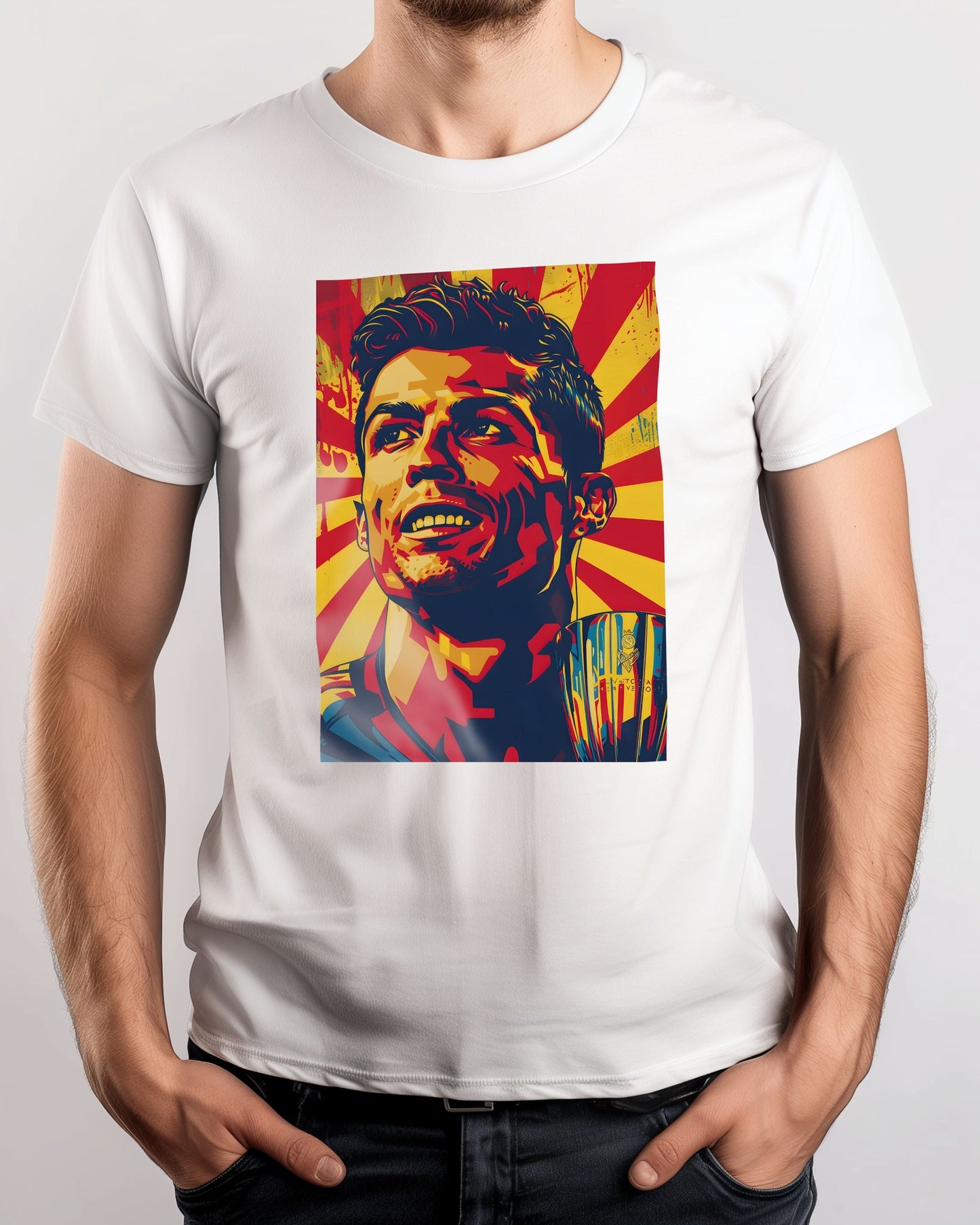 Tee Cristiano Ronaldo Pop - @Vecto