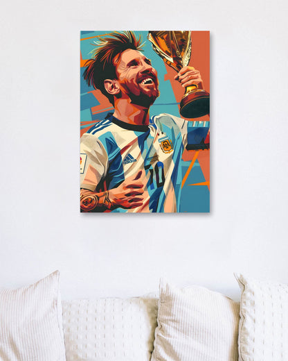 Lionel Messi WPAP - @Vecto