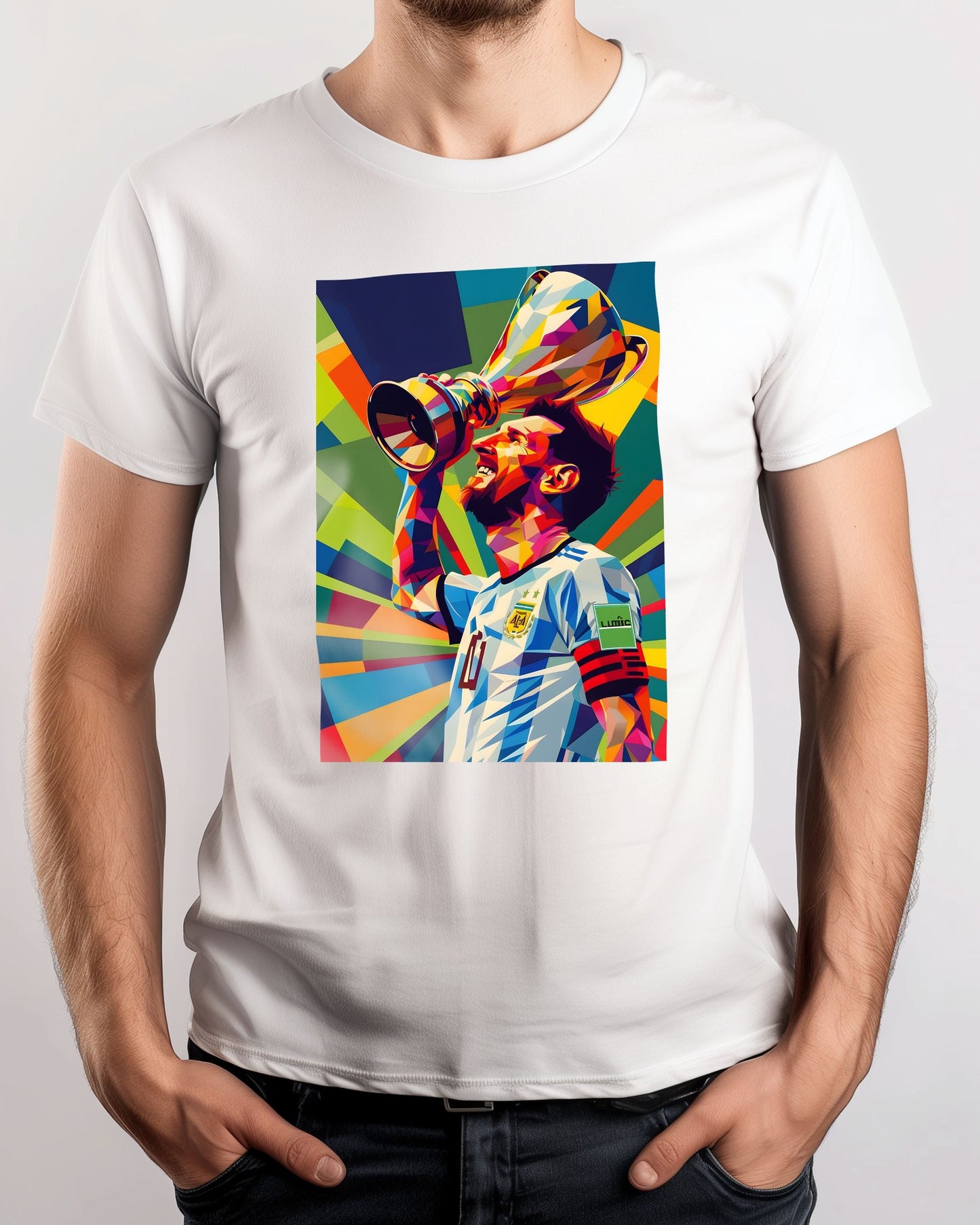 Tee Lionel Messi Pop Art - @Vecto