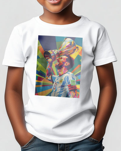 Tee Lionel Messi Pop Art - @Vecto