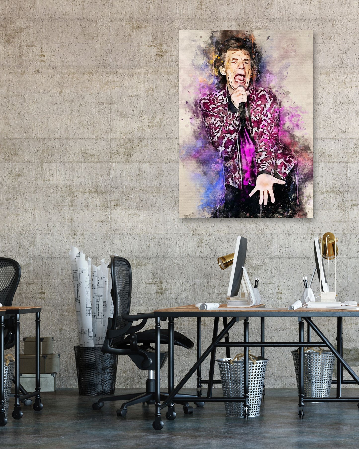 Splatter By Mick Jagger - @4147_design