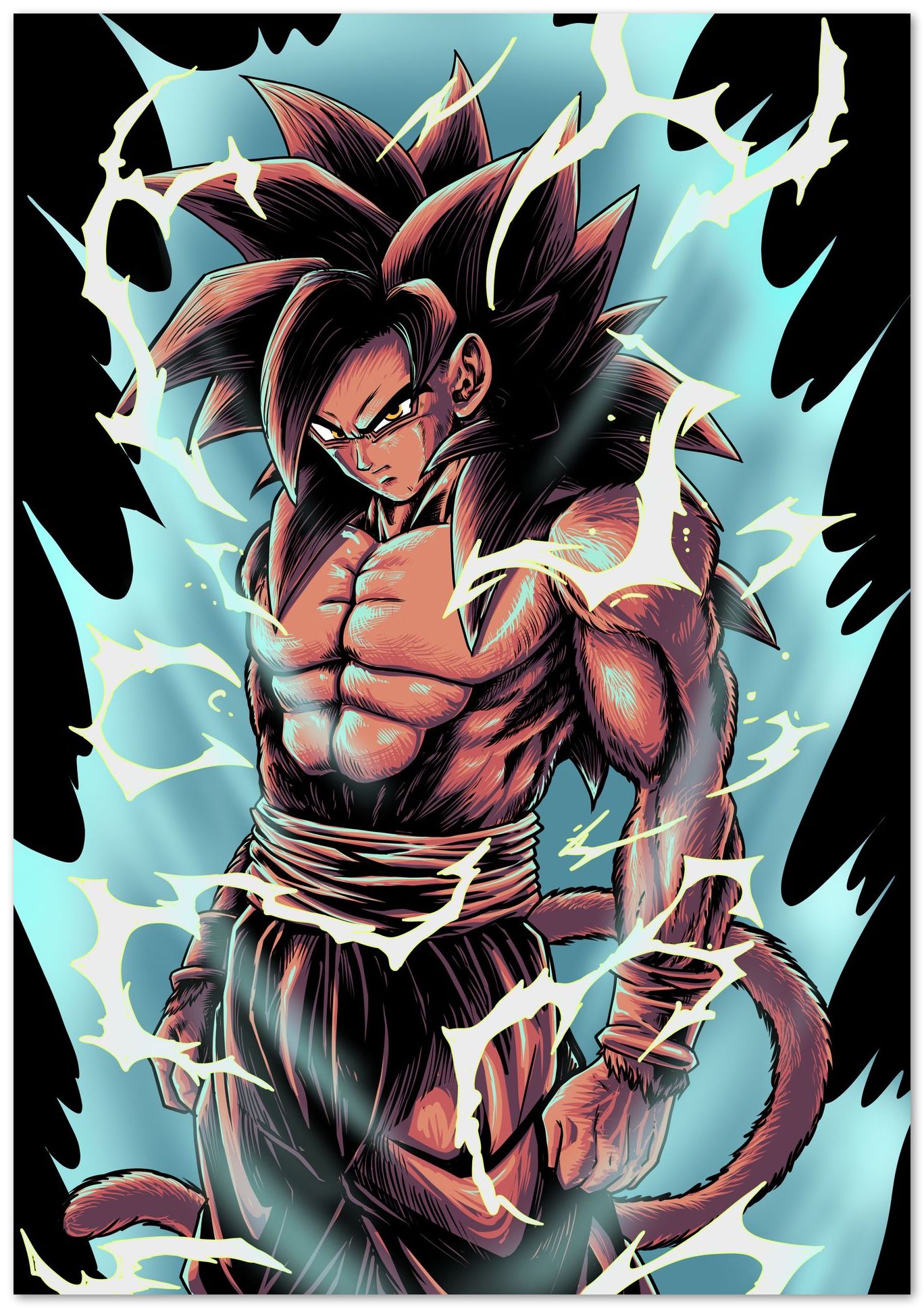 Super Saiyan 4 - @WahyudiArtwork