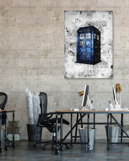 Tardis DaVinci - @FreakCreator