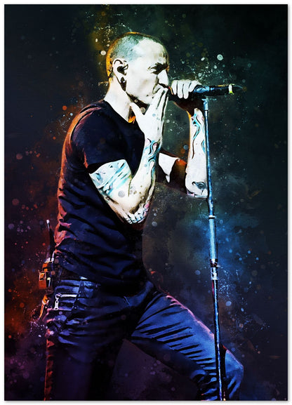 splatter By Chester Bennington - @4147_design