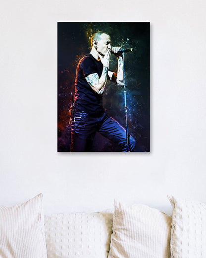 splatter By Chester Bennington - @4147_design